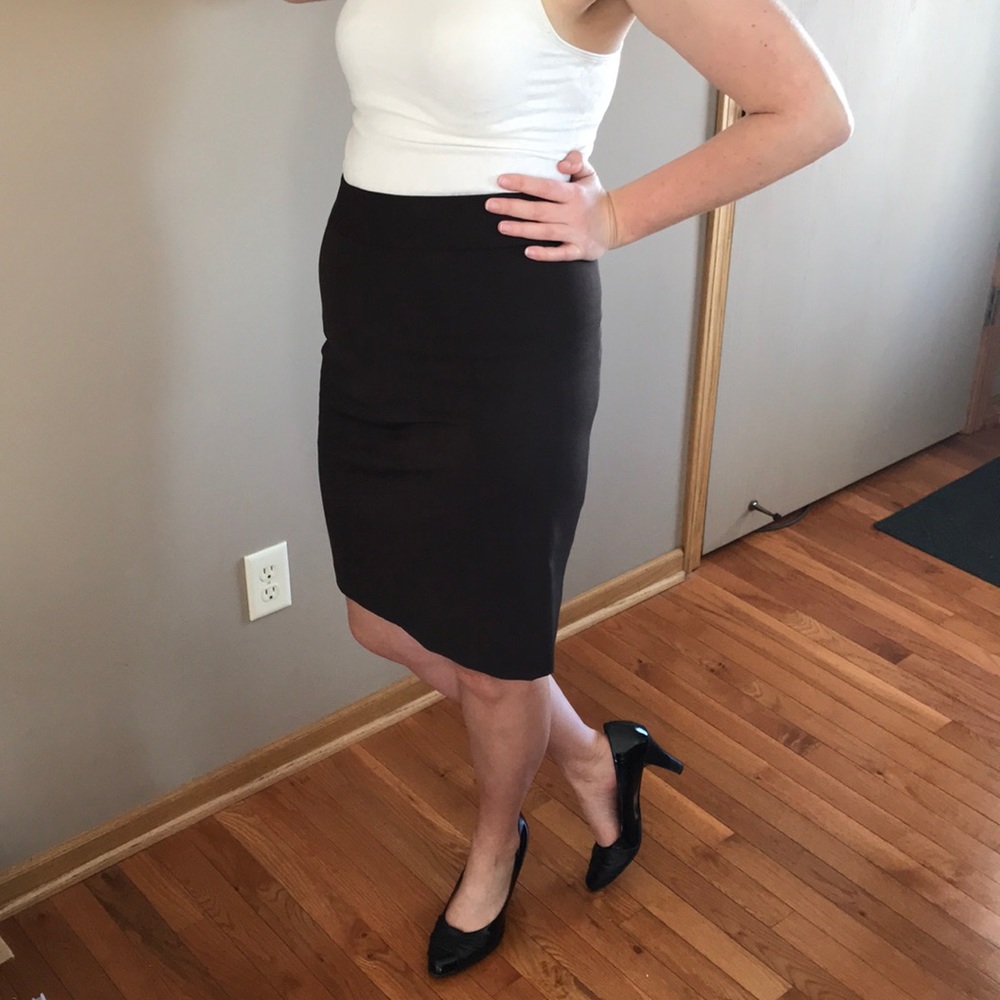 Brown pencil skirt NWOT